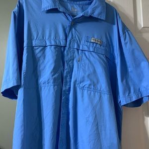 Solid button up shirt